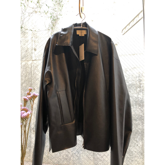 YOKE SO JOHN 別注 19SS FAUX LEATHER JACKET