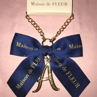 メゾンドフルール(Maison de FLEUR)の名古屋 A ラシック限定 ネイビー マットサテン メゾンドフルール(チャーム)