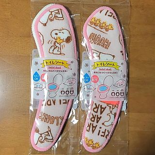 スヌーピー(SNOOPY)のスヌーピー トイレシート ２枚セット × ２ケ(トイレマット)