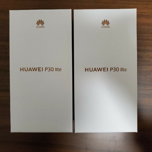 スマートフォン本体[新品未開封]Huawei P30 lite[白黒2台]