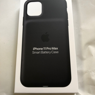 アップル(Apple)のiPhone 11 Pro Max Smart Battery Caseブラック(iPhoneケース)