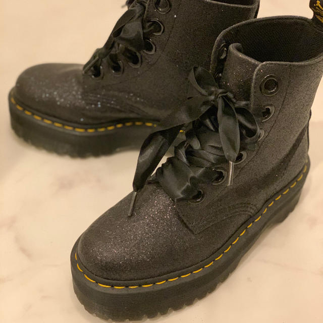 LiSA美品　Dr.Martens グリッター