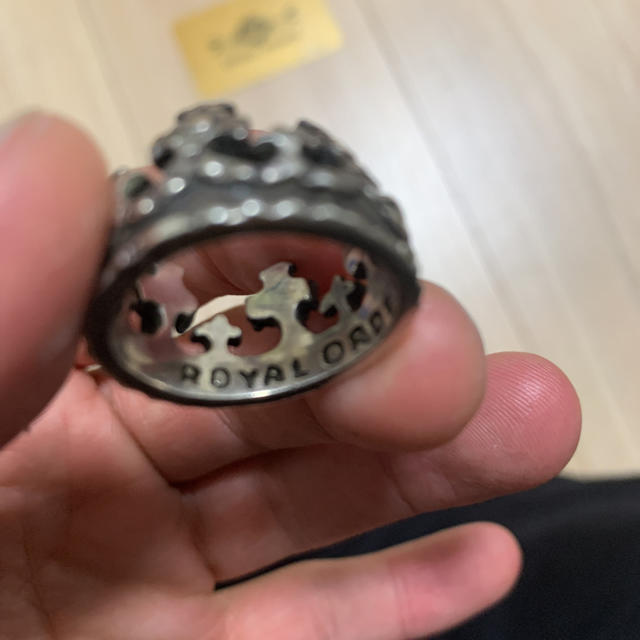 ROYALORDER(ロイヤルオーダー)のRoyal order ring 17号　crown メンズのアクセサリー(リング(指輪))の商品写真