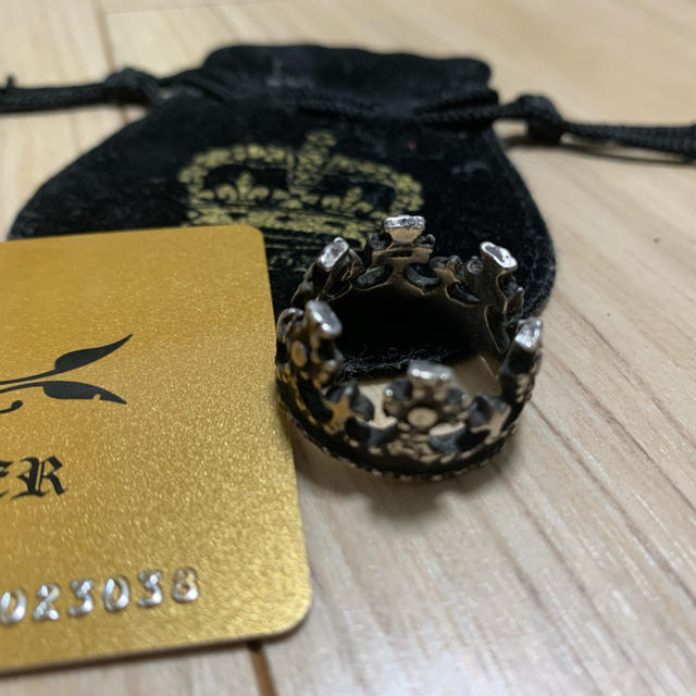 ROYALORDER(ロイヤルオーダー)のRoyal order ring 17号　crown メンズのアクセサリー(リング(指輪))の商品写真