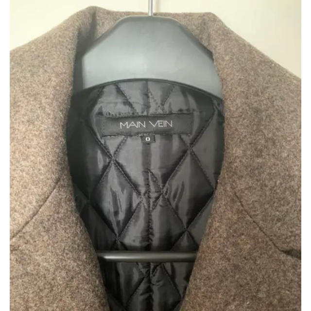 UNITED ARROWS(ユナイテッドアローズ)のメインベイン  ピーコート　キルティング　美品 メンズのジャケット/アウター(ピーコート)の商品写真