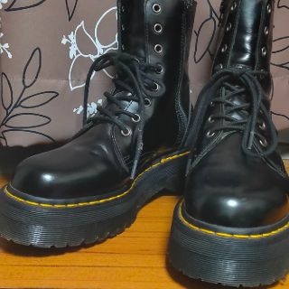 ドクターマーチン(Dr.Martens)のDr.マーチン JADON 8ホール 厚底 黒(ブーツ)