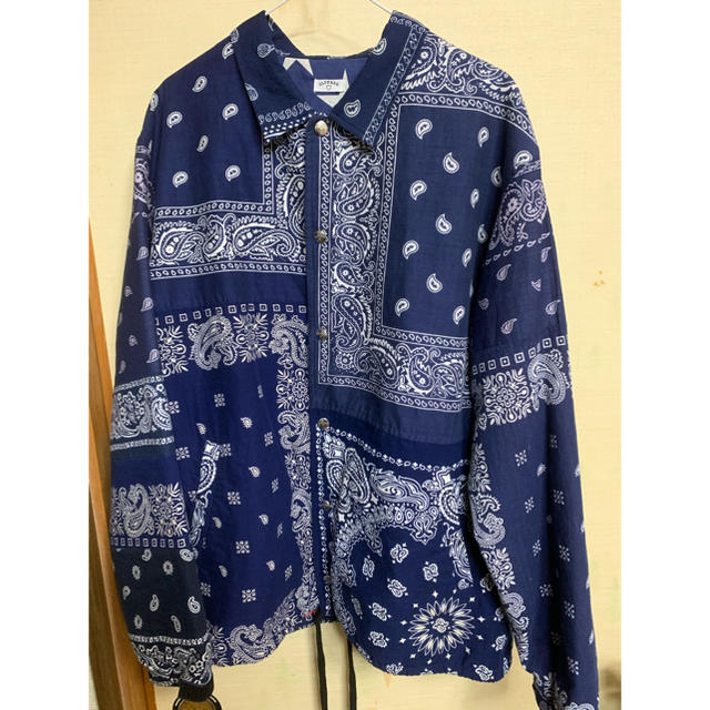 【M】OLD PARK BANDANA COACH JACKET