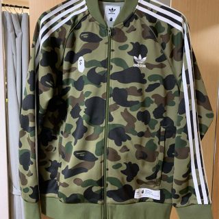 アベイシングエイプ(A BATHING APE)のa bathing ape adidas トラックジャケット トラックパンツ(ジャージ)