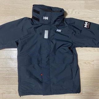 ヘリーハンセン(HELLY HANSEN)のヘリーハンセンオーシャンフライジャケット黒色(ナイロンジャケット)