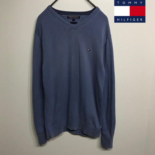 TOMMY HILFIGER(トミーヒルフィガー)のトミーヒルフィガー　Tommy Hilfiger ニット　セーター　メンズ メンズのトップス(ニット/セーター)の商品写真