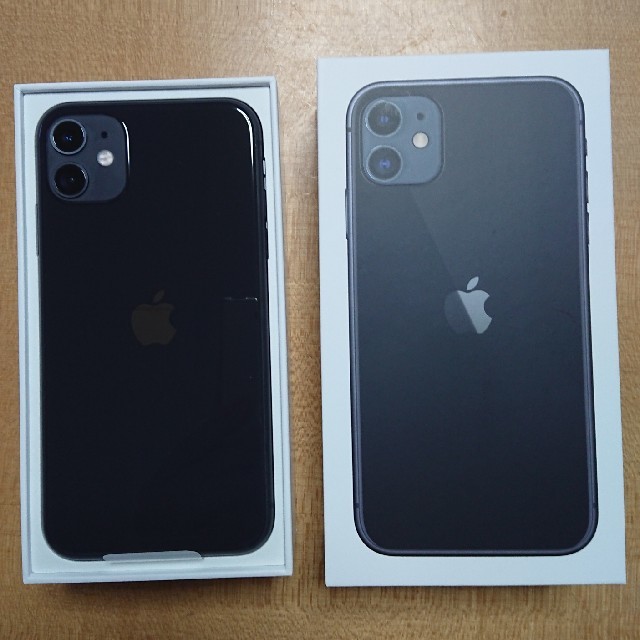 当社の iPhone11 ブラック 新品未使用 simフリー スマートフォン本体 iPhone 11 ブラック 64 GB SIMフリー