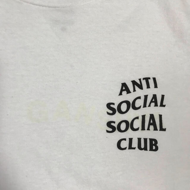 ANTI(アンチ)のanti social social club gansya メンズのトップス(Tシャツ/カットソー(半袖/袖なし))の商品写真