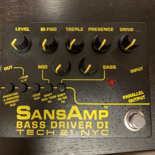 Sansamp サンズアンプ/Bass Driver DI V2(ベースエフェクター)