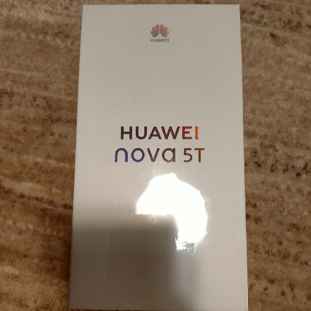 ANDROID(アンドロイド)のHuawei　Nova5T ミッドサマーパープル　新品未使用未開封 スマホ/家電/カメラのスマートフォン/携帯電話(スマートフォン本体)の商品写真