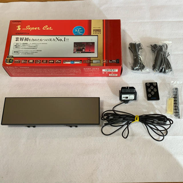 ユピテル ミラー型レーダー探知機 OBD2 ケーブル自動車 - レーダー探知機 ユピテル ミラー型レーダー探知機 OBD2 ケーブル自動車 - レーダー探知機
