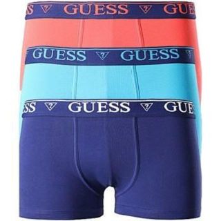 ゲス(GUESS)の新品　ゲス　ボクサーパンツ Mサイズ　メンズ　3枚セット(ボクサーパンツ)