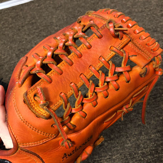 wilson(ウィルソン)の【ウィルソン】軟式用グローブ　オールラウンド　オレンジ スポーツ/アウトドアの野球(グローブ)の商品写真