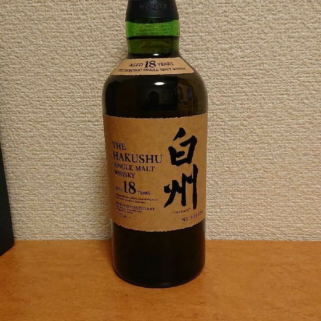 サントリー(サントリー)のサントリー 白州18年 食品/飲料/酒の酒(ウイスキー)の商品写真