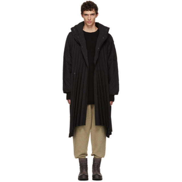 homme plisse issey miyake EDGEコート - ステンカラーコート