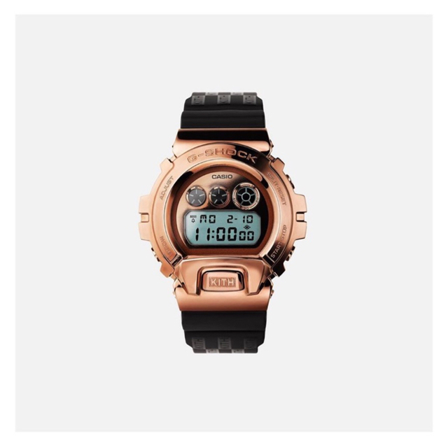 G-SHOCK(ジーショック)のKITH X G-SHOCK 6900  ROSE GOLD メンズの時計(腕時計(デジタル))の商品写真