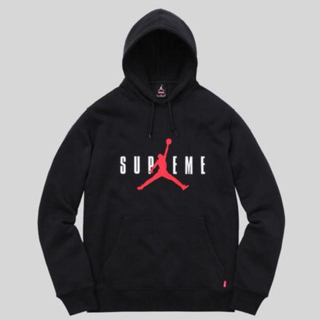 Supreme Jordan Hooded Sweatshirt Black L