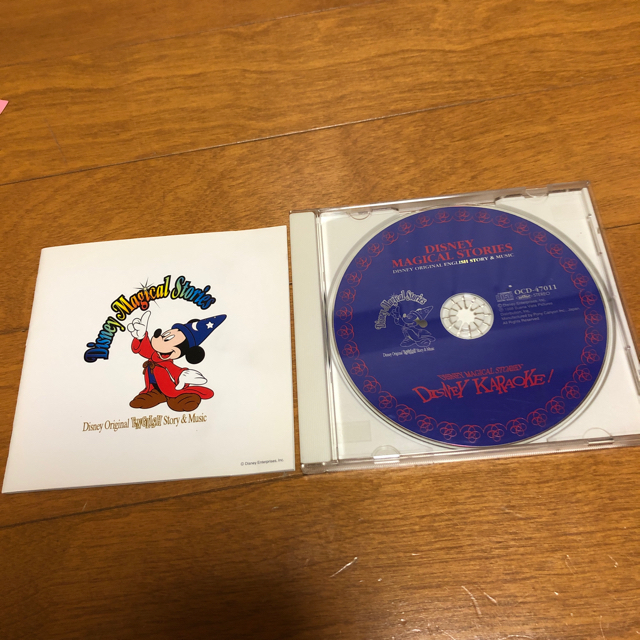 Disney(ディズニー)のディズニー・マジカル・ストーリーズ全巻+カラオケCD1枚&テキスト エンタメ/ホビーのCD(キッズ/ファミリー)の商品写真