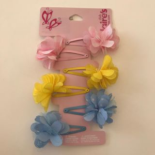 クレアーズ(claire's)の花びら ヘアピン 6個セット(ヘアピン)