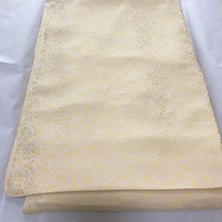 【みやってい様専用】着物　色無地　袷　淡黄(着物)