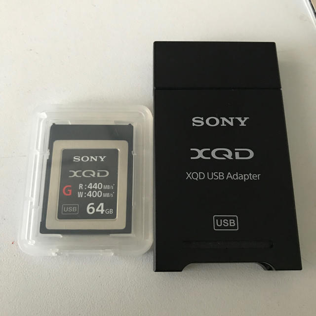 xqd 64GB & アダプター