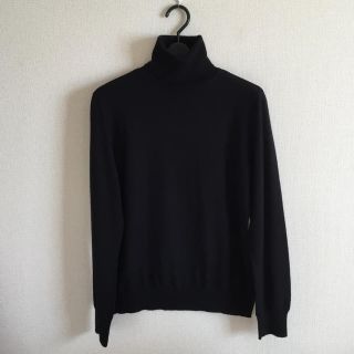 ラルフローレン(Ralph Lauren)のラルフローレン♡黒色のタートルニット(ニット/セーター)