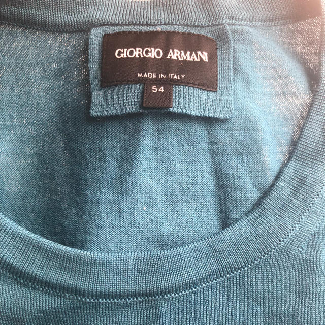 Giorgio Armani(ジョルジオアルマーニ)のARMANI ニット メンズのトップス(ニット/セーター)の商品写真