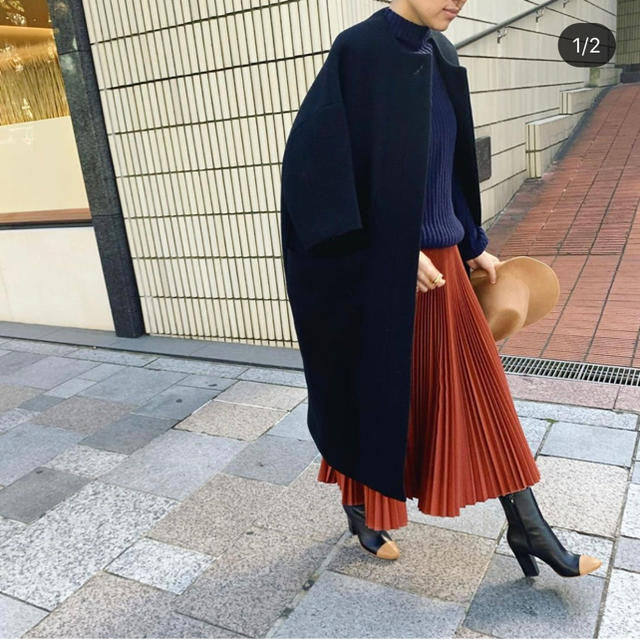 TSURU by Mariko Oikawa(ツルバイマリコオイカワ)のtsurubymarikooikawa プリーツスカート レディースのスカート(ひざ丈スカート)の商品写真