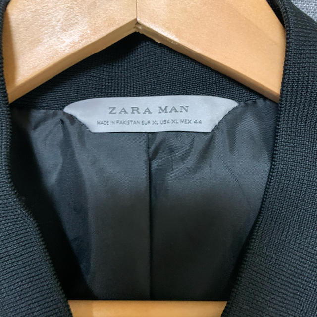 ZARA(ザラ)のZARA MA-1 ライダースジャケット レザージャケット メンズのジャケット/アウター(ライダースジャケット)の商品写真