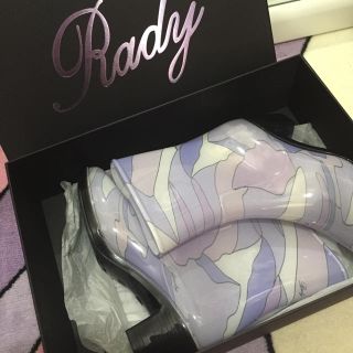 レディー(Rady)のRady レインブーツ 新品 ショップ袋(レインブーツ/長靴)