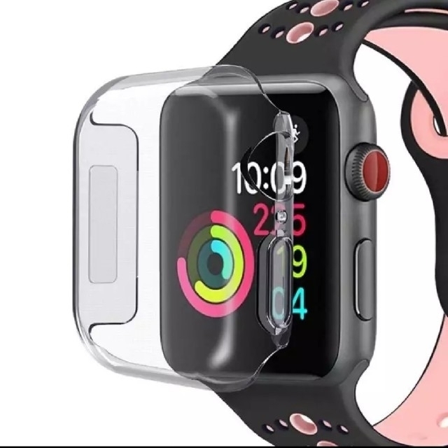 Apple Watch(アップルウォッチ)のApple Watch アップルウォッチ series4/5 保護ケース カバー スマホ/家電/カメラのスマホアクセサリー(モバイルケース/カバー)の商品写真