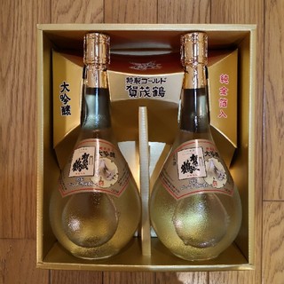 ゴールド　賀茂鶴　2本セット(日本酒)