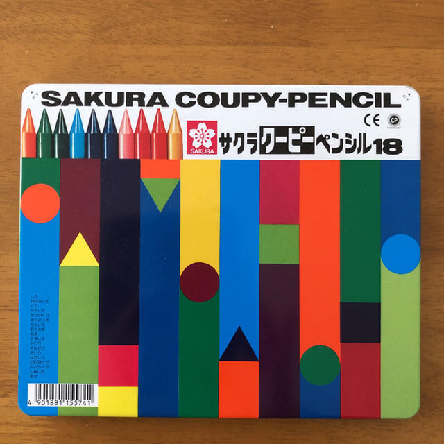 サクラクレパス(サクラクレパス)のサクラクーピーペンシル 18色 エンタメ/ホビーのアート用品(クレヨン/パステル)の商品写真