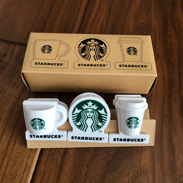 Starbucks Coffee(スターバックスコーヒー)のスタバ スターバックス クリップ 福袋 エンタメ/ホビーのコレクション(ノベルティグッズ)の商品写真