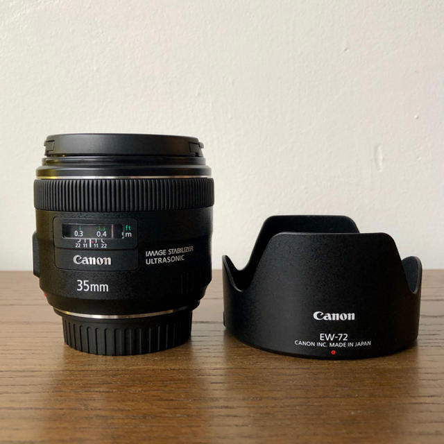 レンズ(単焦点)Canon EF35mm F2 IS USM