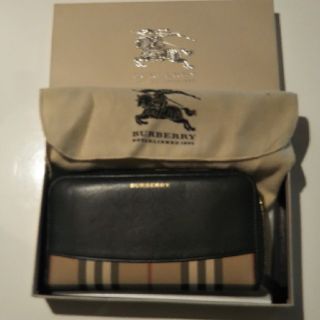 バーバリー(BURBERRY)のバーバリー財布(長財布)