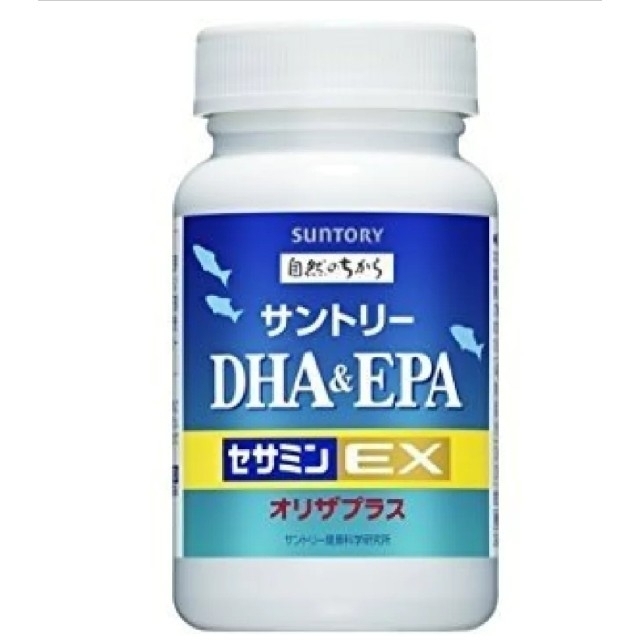 サントリー(サントリー)の☆新品・未開封☆　サントリー『DHA&EPA+セサミンEX』120粒入 食品/飲料/酒の健康食品(その他)の商品写真