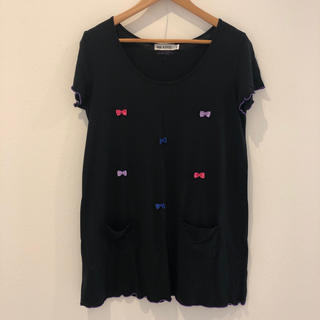 ミルクフェド(MILKFED.)のMILKFED Tシャツ　ミニワンピ(Tシャツ(半袖/袖なし))