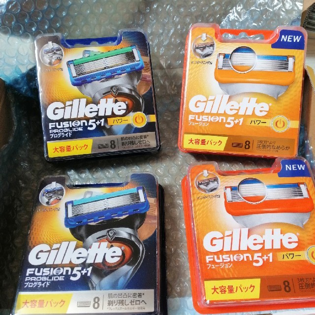 Gillette Fusion 替刃　セット　8個入りメンズシェーバー