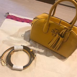 トリーバーチ(Tory Burch)の限定お値引き！トリバーチ　黄色　ハンドバッグ(ハンドバッグ)