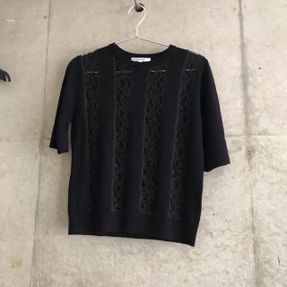 カルヴェン(CARVEN)のcarven ニット レース 美品です！(ニット/セーター)