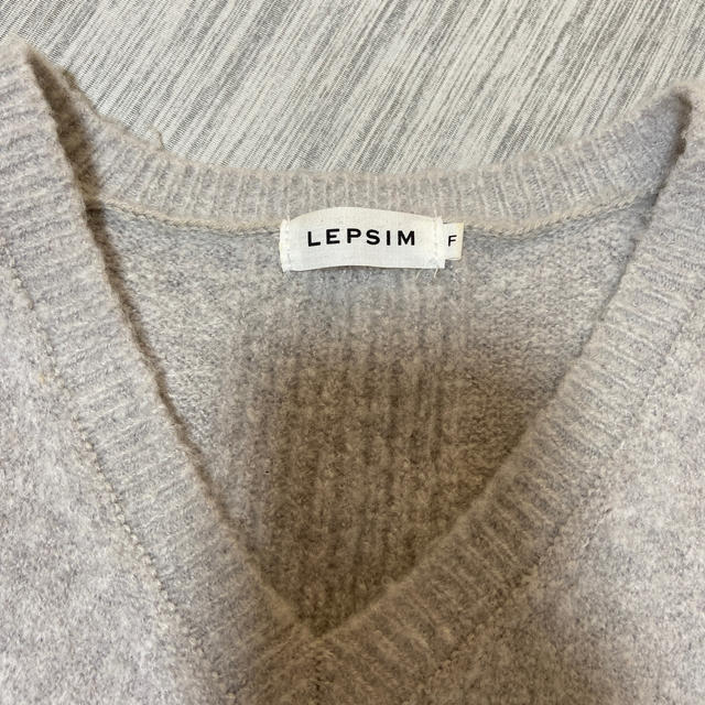 LEPSIM(レプシィム)のニットワンピース レディースのワンピース(ひざ丈ワンピース)の商品写真