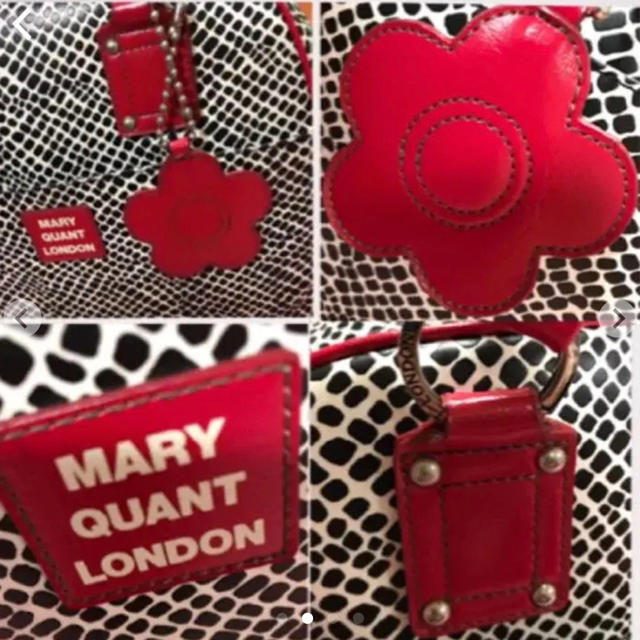 MARY QUANT(マリークワント)のMARY QUANT(マリークヮント)ダルメシアン柄バッグ 新品未使用 レディースのバッグ(ハンドバッグ)の商品写真