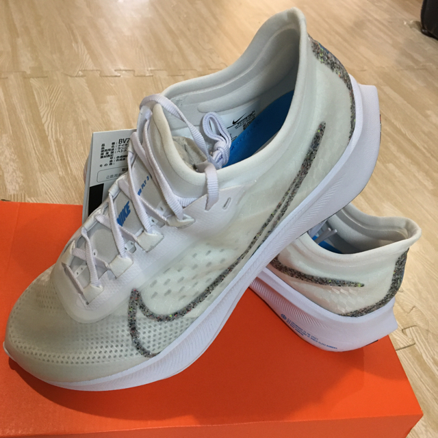 26.0cm ズームフライ3 AW メンズ ランニング ホワイト 白 NIKE