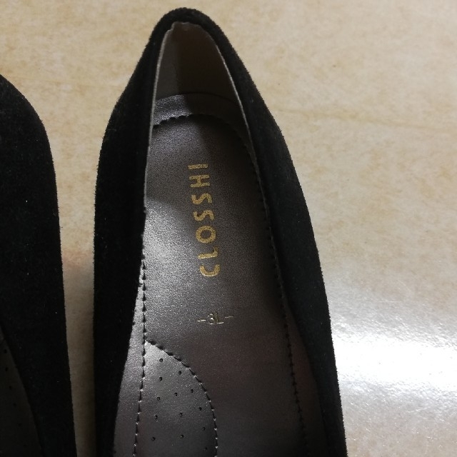 ラララン☆様専用 ブラックパンプス　3Lサイズ レディースの靴/シューズ(ハイヒール/パンプス)の商品写真