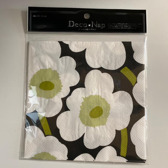 marimekko(マリメッコ)のマリメッコ　ウニッコ　紙ナプキン ハンドメイドの素材/材料(その他)の商品写真